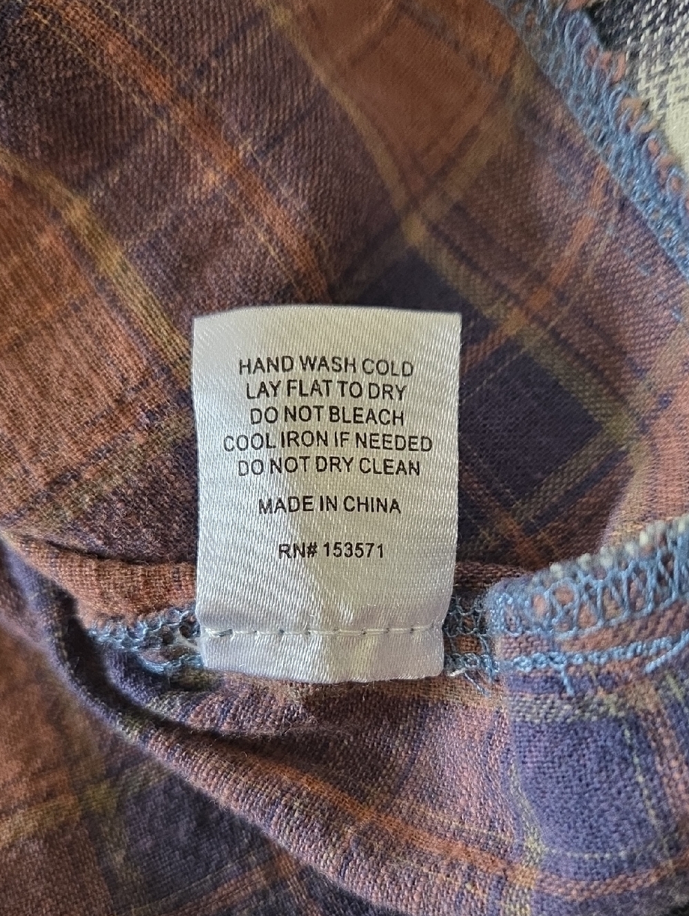 Everyday Chic Boutique Patchwork Mixed Plaid Button Up Cotton Shirt Size Small - Picture 7 of 7